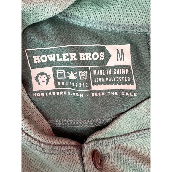 Howler Brothers Green Casual Button Down Shirt - Picture 8 of 16